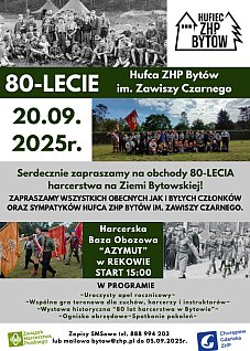 80-lecia harcerstwa na ziemi bytowskiej