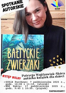 Spotkanie z Patrycją Wojtkowiak-Skórą w GCKiB Parchowo