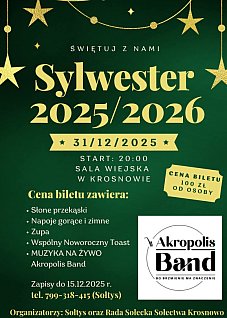 Zabawa Sylwestrowa w Krosnowie