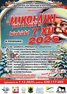 MIKOŁAJKI JAK Z BAJKI W GCKIB PARCHOWO