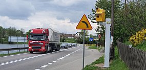 Fotoradar w Półcznie działa pełną parą