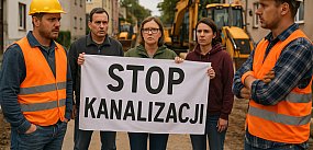 W Rzepnicy ZABLOKOWALI budowę kanalizacji