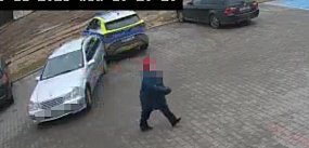 Lipnica: Auto STOCZYŁO SIĘ na radiowóz [VIDEO]