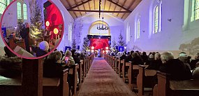 PIĘKNY KONCERT kolęd w klimatycznym zabytku w Ugoszczy