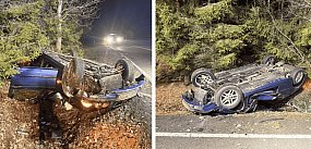 Dramatyczny manewr wyprzedzania na krajowej 20