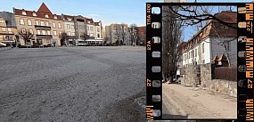 ŚMIECI W CENTRUM, PIASKOWNICA NA RYNKU