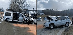 Groźny wypadek na końcu obwodnicy Bytowa