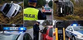 Auta lądowały w rowach, nietrzeźwi jechali dalej