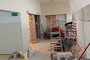 WRÓCIŁO ZDALNE NAUCZANIE w bytowskim LO. Przyczyna to remont toalet-540