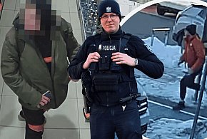 St. posterunkowy Patryk Nowicki ZATRZYMAŁ złodzieja whisky