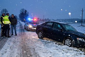 ZIMA kontra kierowcy: mandaty, alkohol i bliskie spotkania z ciężarówkami