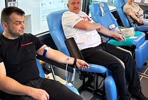 Walentynkowa FALA DOBRA w Tuchomiu. Krwiodawcy znów na medal