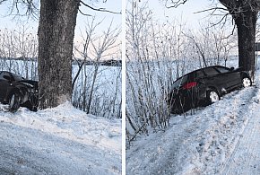 Weekend na drogach: Od pijanych kierowców po pechowe lądowanie w rowie