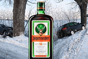Audi, drzewo i… JAGERMEISTER. Nikodem kontra bytowska policja