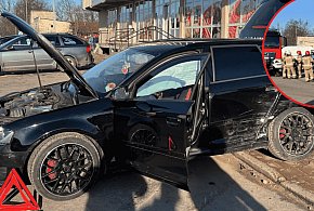 Zderzenie dwóch aut w Parchowie. 7-letnie dziecko na miejscu zdarzenia