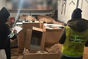 Nielegalny tytoń za ponad milion złotych. 51-latek z Miastka z zarzutami!