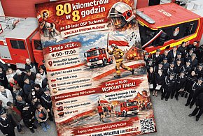 80 kilometrów w 8 godzin. OSP Tuchomie szykuje wyjątkowe święto