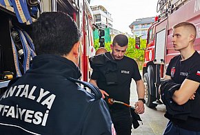 Strażacy z Tuchomia szkolili się w Turcji. OSP postawiła na doświadczenie z Alanyi