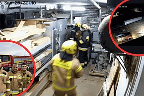 8 minut do wyjazdu, 10 minut do akcji. Strażacy uratowali zakład MILONI w Strudze