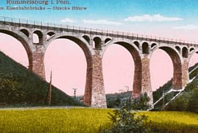 Most, którego już nie ma. Kamienny symbol dawnej kolei z Miastka do Bytowa