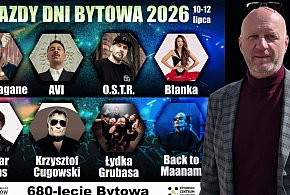Znamy wszystkie gwiazdy Dni Bytowa 2026. Mocny skład na 680-lecie miasta