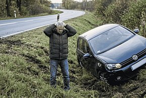 Trzy sarny, pijany rowerzysta i kierowca z Kolumbii “bez prawka”