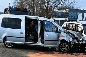 Wypadek w Świątkowie poza bytowską policją. Przyczyna to syn funkcjonariuszki