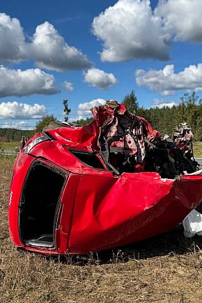 TRAGEDIA na drodze nr 211. NIE ŻYJE 31-latek-539
