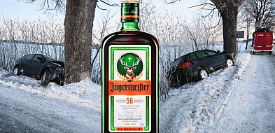 Audi, drzewo i… JAGERMEISTER. Nikodem kontra bytowska policja
