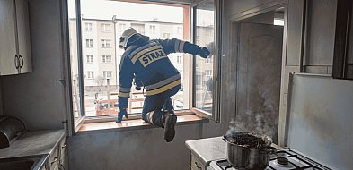 Spaghetti thriller w Bytowie. Nietypowa interwencja strażaków