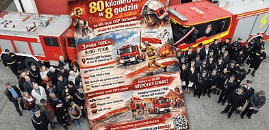 80 kilometrów w 8 godzin. OSP Tuchomie szykuje wyjątkowe święto