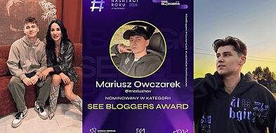 Bytowiak z nominacją do prestiżowej nagrody influencerów. Mariusz Owczarek walczy