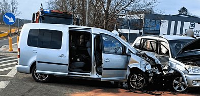 Wypadek w Świątkowie poza bytowską policją. Przyczyna to syn funkcjonariuszki