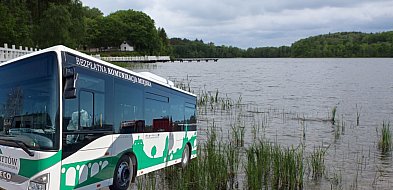 BYCIOBUSEM nad jezioro Jeleń. Wakacyjna linia nr 5 wraca na trasę