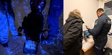 Na oczach policjantów wjechał w śnieżną zaspę. Miał promil w organizmie!