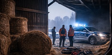 Tragiczny wypadek w gospodarstwie. 56-latek zginął pod balotem siana