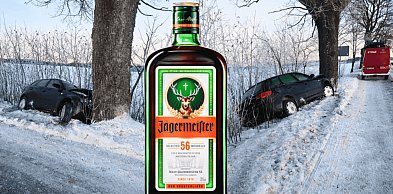 Audi, drzewo i… JAGERMEISTER. Nikodem kontra bytowska policja