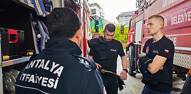 Strażacy z Tuchomia szkolili się w Turcji. OSP postawiła na doświadczenie z Alanyi