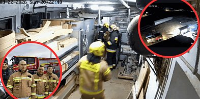 8 minut do wyjazdu, 10 minut do akcji. Strażacy uratowali zakład MILONI w Strudze