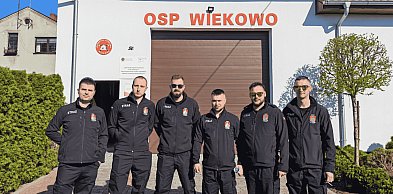 OSP Tuchomie szkoli się w Wielkopolsce. Strażacy stawiają na gotowość bojową
