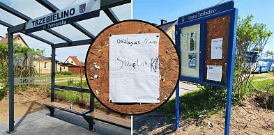 Były nowe wiaty, nie było koszy. Po interwencji PROBLEM rozwiązany