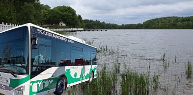 BYCIOBUSEM nad jezioro Jeleń. Wakacyjna linia nr 5 wraca na trasę