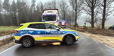ŚMIERTELNE POTRĄCENIE. Pieszy zginął pod kołami samochodu ciężarowego-22533