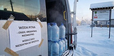 W mroźne dni zostali BEZ WODY! Bakterie coli w gminie Borzytuchom