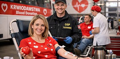 Miłość, która ratuje życie. Walentynkowa Akcja Krwiodawstwa w Tuchomiu!