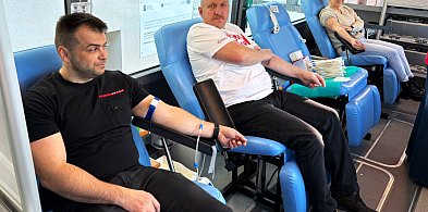 Walentynkowa FALA DOBRA w Tuchomiu. Krwiodawcy znów na medal