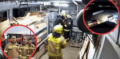 8 minut do wyjazdu, 10 minut do akcji. Strażacy uratowali zakład MILONI w Strudze