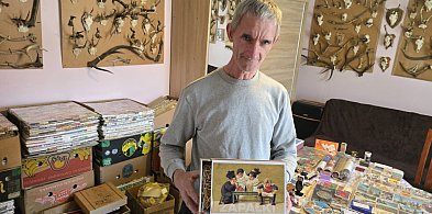 Mężczyzna z ZAPAŁKAMI. NIEZWYKŁA KOLEKCJA Wiesława Mierzejewskiego