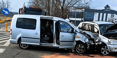 Wypadek w Świątkowie poza bytowską policją. Przyczyna to syn funkcjonariuszki