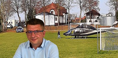 WÓJT TŁUMACZY LOT HELIKOPTEREM. Pojechałby rowerem-22258